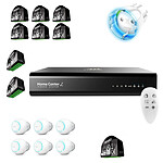 Fibaro - Kit domotique box Z-Wave Home Center 2 - Pilotage volets roulants / radiateurs / Ã©clairage / prise Noir