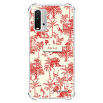 LaCoqueFrançaise Coque Xiaomi Redmi 9T Silicone antichocs Solides coins renforcés  transparente Motif Botanic Amour