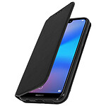 Avizar Etui Huawei P20 Lite Housse folio Porte-carte Fonction Support Noir