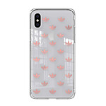 Adidas Coque de Protection pour iPhone X et XS Originals Trefoil Transparent