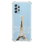 LaCoqueFrançaise Coque Samsung Galaxy A52 Silicone antichocs Solides coins renforcés  transparente Motif Illumination de paris