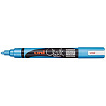 UNI-BALL Marqueur craie Chalk PWE5M, bleu métallique