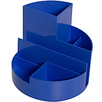 MAUL Organisateur de bureau 6 compartiments rundbox Bleu