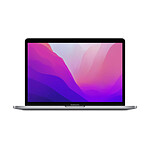 MacBook Pro Touch Bar 13" 2022 Apple M2 3,5 GHz 8 Go 256 Go SSD Gris Sidéral