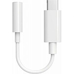 BigBen Connected Adaptateur Jack 3.5mm vers USB C Blanc