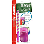 STABILO Kit pour écolier EASYgraph, Rose vif, pour droitier