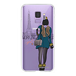 LaCoqueFrançaise Coque Samsung Galaxy S9 360 intégrale transparente Motif Working girl Tendance