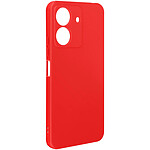 Avizar Coque pour Xiaomi Redmi 13C Semi-rigide Soft-touch Mat Rouge