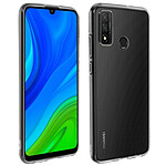 Avizar Coque Huawei P smart 2020 Silicone Souple et Film Verre Trempé 9H Transparent