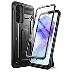 Supcase Coque Intégrale pour Samsung Galaxy A55 Antichoc avec Béquille Support Noir