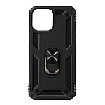 Avizar Coque iPhone 13 Antichoc Hybride Bague Support Vidéo noir