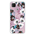 LaCoqueFrançaise Coque Xiaomi Redmi 9C 360 intégrale transparente Motif Fleurs parme Tendance