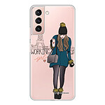 LaCoqueFrançaise Coque Samsung Galaxy S21 Plus 5G 360 intégrale transparente Motif Working girl Tendance