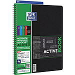 OXFORD Cahier ACTIVEBOOK PP Intercalaire 160 pages 90g A4+ Ligné Coloris Aléatoire