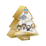 Harry Potter Holiday 2024 - Pack 4 porte-clés Pocket POP! Tree Holiday Box 4 cm