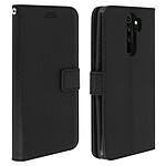 Avizar Housse Xiaomi Redmi Note 8 Pro Étui Folio Porte carte Support Vidéo Noir