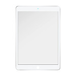 Clappio Vitre Tactile de remplacement pour iPad 2021 2020 et 2019 10.2 100% Compatible Blanc