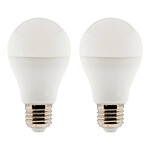 Elexity - Lot de 2 ampoules LED Standard  6W E27 470lm 2700K (Blanc chaud)