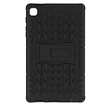 Avizar Coque Samsung Galaxy Tab A7 Lite Protection Bi-matière Béquille Support Noir