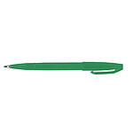 PENTEL Stylo feutre Sign Pen S 520 Pointe fibre Acrylique 2mm Vert x 12