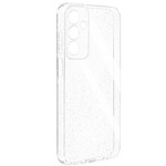 Avizar Coque pour Samsung A25 5G Silicone Pailleté Caméra Protégée Transparent