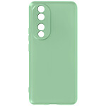 Avizar Coque pour Honor 90 Silicone Semi-rigide Finition Soft-touch avec Dragonne  Vert