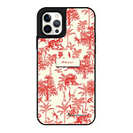 LaCoqueFrançaise Coque iPhone 12/12 Pro miroir Botanic Amour Design