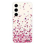 Evetane Coque Coque Samsung Galaxy S23 360 intégrale transparente Motif Confettis De Coeur Tendance