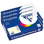 CLAIREFONTAINE Ramette Papier FSC A4 160g 250 Feuilles Ivoire x 3