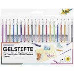 FOLIA Stylo gel SUPER SELECTION, étui de 20