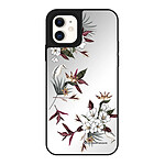 LaCoqueFrançaise Coque iPhone 12 Mini miroir Fleurs Sauvages Design