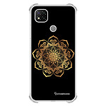 LaCoqueFrançaise Coque Xiaomi Redmi 9C Silicone antichocs Solides coins renforcés  transparente Motif Mandala Or