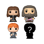 Harry Potter - Pack 4 figurines Bitty POP! Hermione 2,5 cm