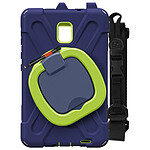 Avizar Coque pour Samsung Galaxy Tab Active 5 Antichoc Poignée Support Sangle Bleu Nuit