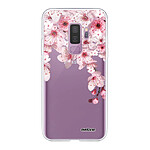 Evetane Coque Samsung Galaxy S9 Plus 360 intégrale transparente Motif Cerisier Tendance