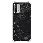 Evetane Coque Xiaomi Redmi 9T anti-choc souple angles renforcés transparente Motif Marbre noir