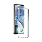 BigBen Connected Coque pour Motorola G54 5G Souple et Ultra-Fine en TPU Transparent