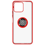 Avizar Coque pour Honor X8 Bi-matière Bague Métallique Support Vidéo  Rouge