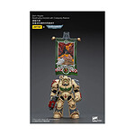 Warhammer 40k - Figurine 1/18 Dark Angels Deathwing Ancient with Company Banner 12 cm