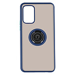 Avizar Coque Xiaomi Redmi 9T / Poco M3 Bague Métallique Fonction Support bleu