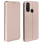 Avizar Housse Huawei P smart 2020 Porte-cartes Fonction Support Fin / Élégant Rose Gold