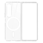 Avizar Coque MagSafe pour Samsung Galaxy Z Fold 4 Rigide  Transparent