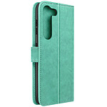 Avizar Étui Mandala Fleur pour Galaxy S23 Plus Portefeuille Support Vidéo  Vert