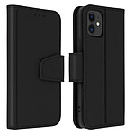 Avizar Housse Apple iPhone 11 Cuir Porte-carte Fonction Support Premium noir