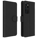 Avizar Étui Huawei P40 Housse Folio Intégrale Porte-carte Fonction Support noir