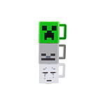 Minecraft - Lot de 3 tasses Minecraft empilables