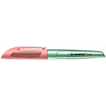 STABILO Stylo plume Flow COSMETIC, vert métallisé/abricot