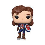 Marvel What If...? - Figurine POP! Captain Carter 9 cm