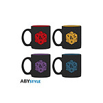 Donjons Et Dragons - Set 4 mugs espresso D20