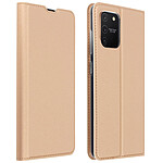 Dux Ducis Etui pour Galaxy S10 Lite avec Porte-carte Support Vidéo  Rose gold